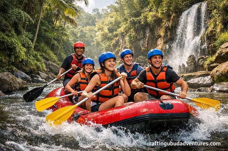 beginner rafting in ubud