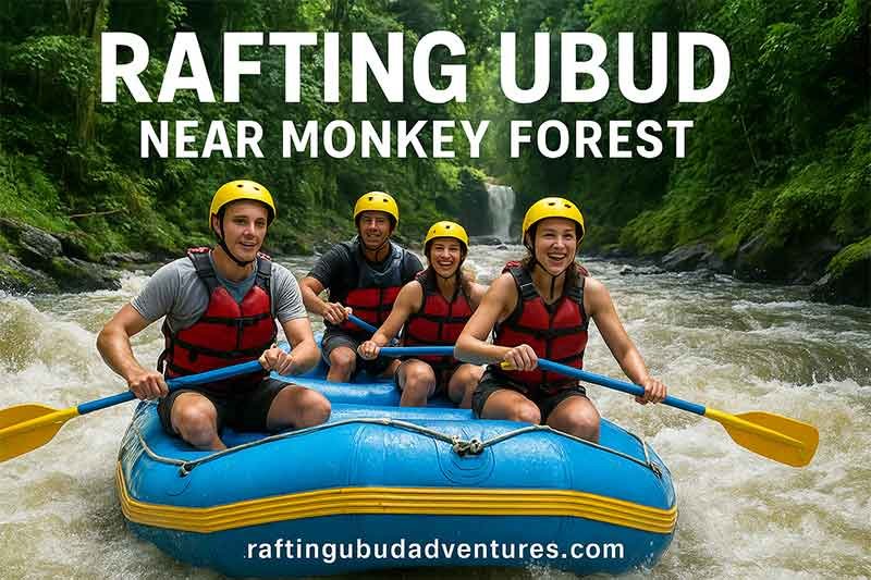 rafting ubud near monkey forest